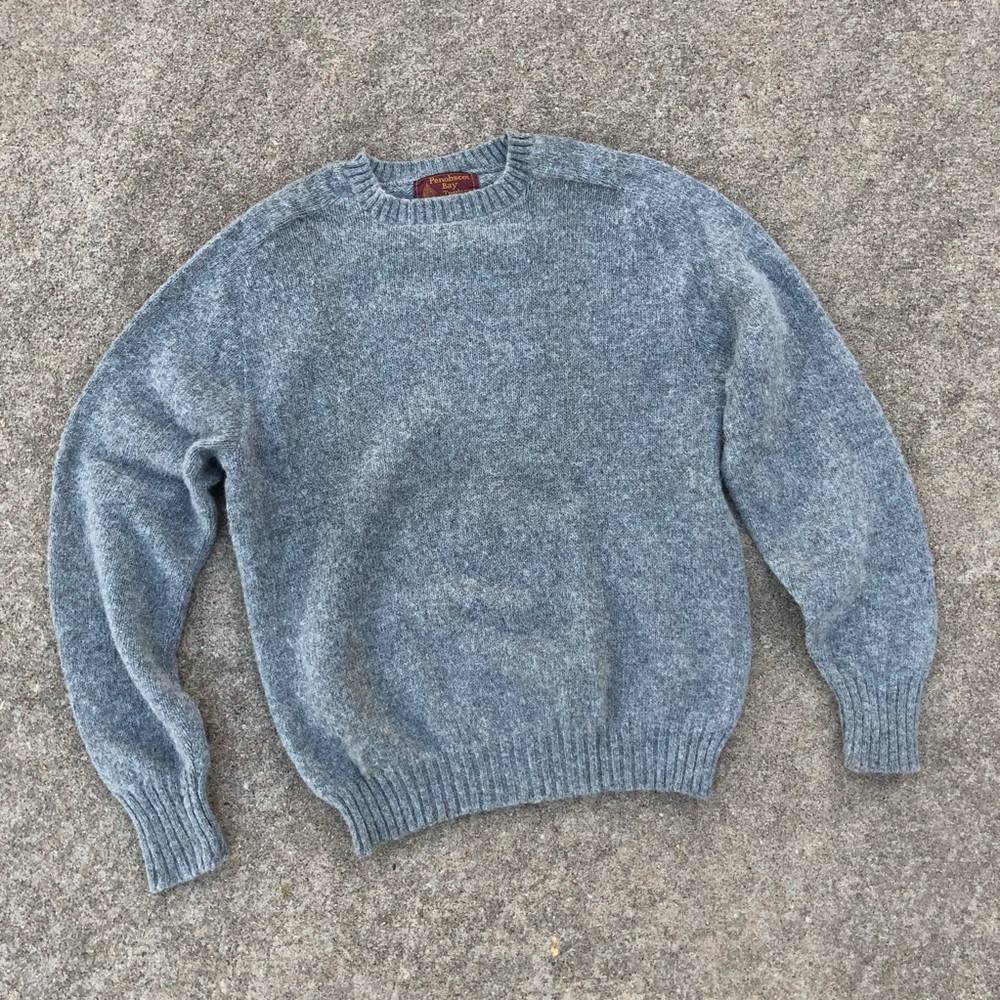 Vintage Wool Crewneck Sweater